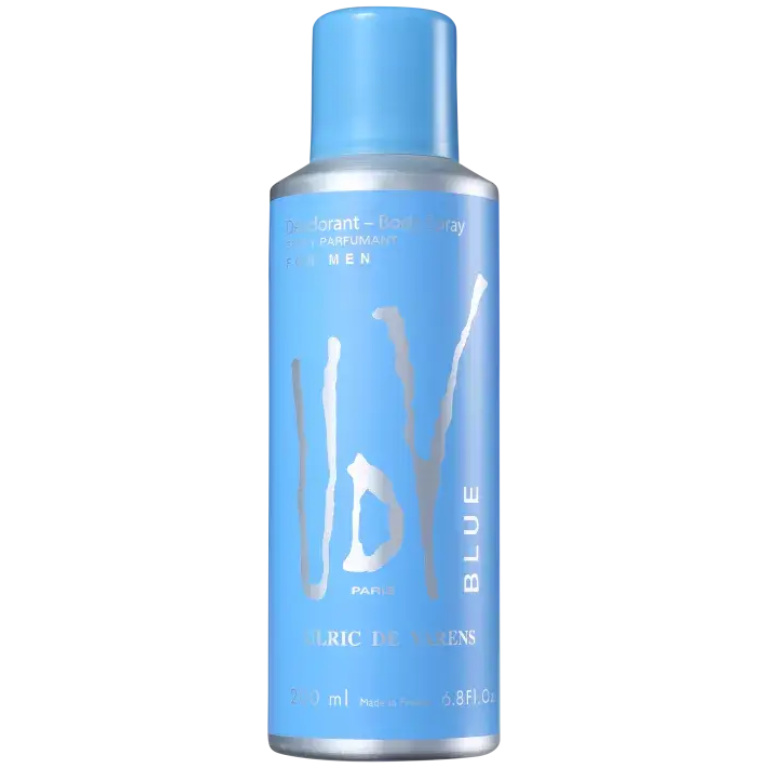 Body Spray Masculino Blue Ulric de Varens UDV 200ml