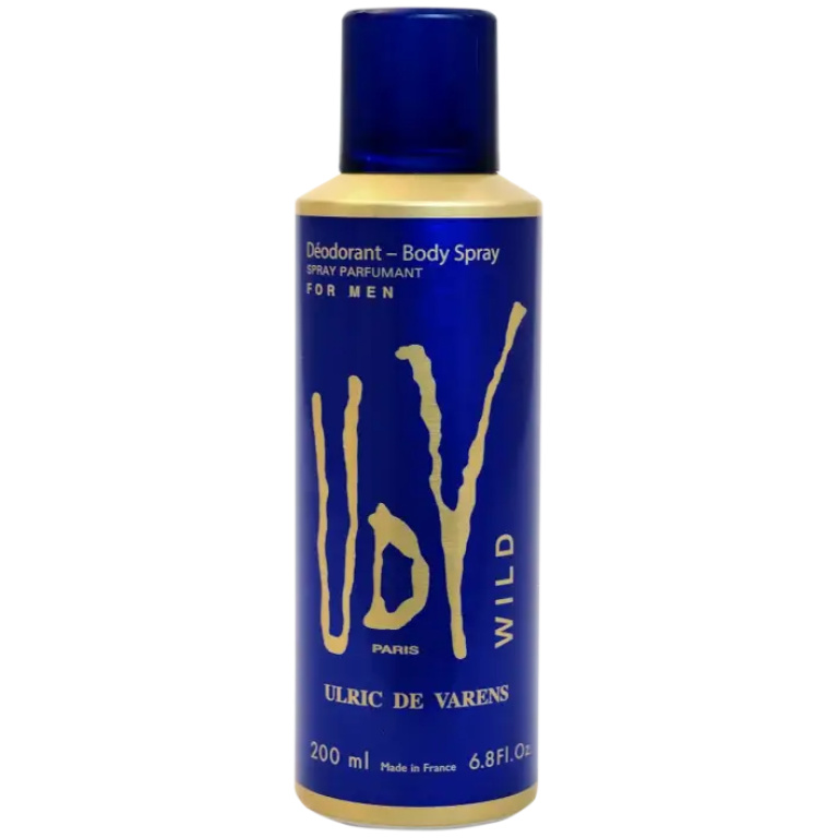 Body Spray Masculino Wild Ulric de Varens UDV 200ml