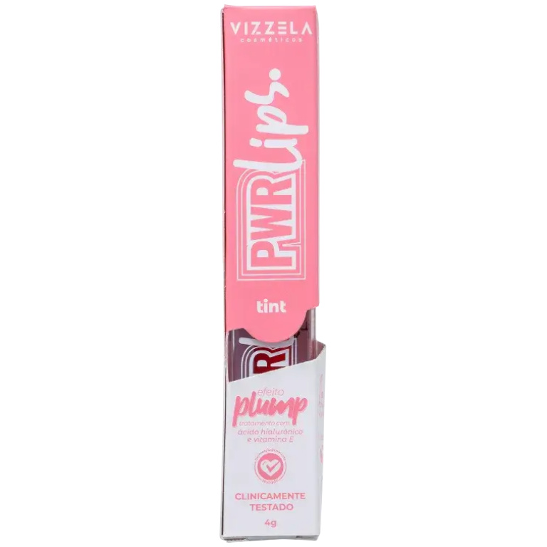 Gloss Labial Power Lips Tint Vizzela 4g - Imagem 3