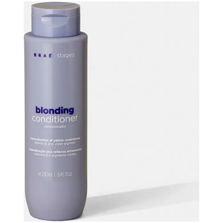 Condicionador Cabelos Loiros Stages Blonding Braé 250ml