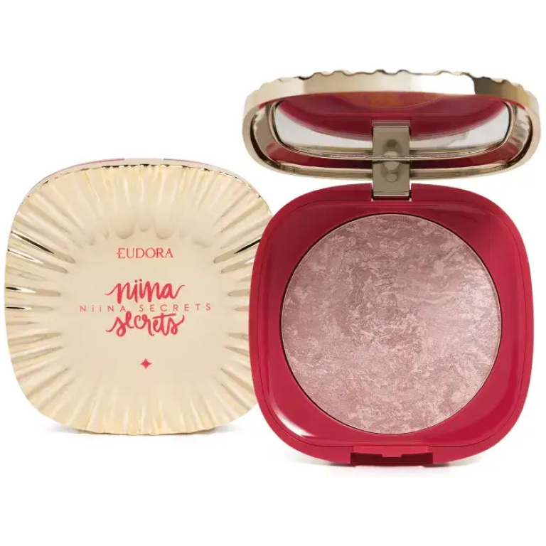 Blush Marmorizado Cor 1 Niina Secrets Eudora 9,6g - Imagem 2