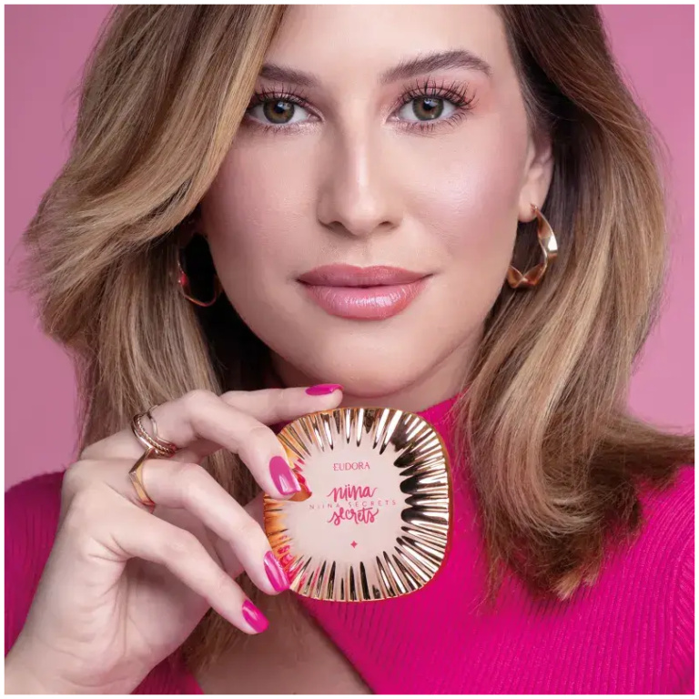 Blush Marmorizado Cor 1 Niina Secrets Eudora 9,6g - Imagem 5