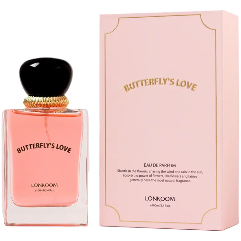 Perfume Feminino Butterfly's Love Lonkoom Eau de Parfum 100ml - Imagem 2