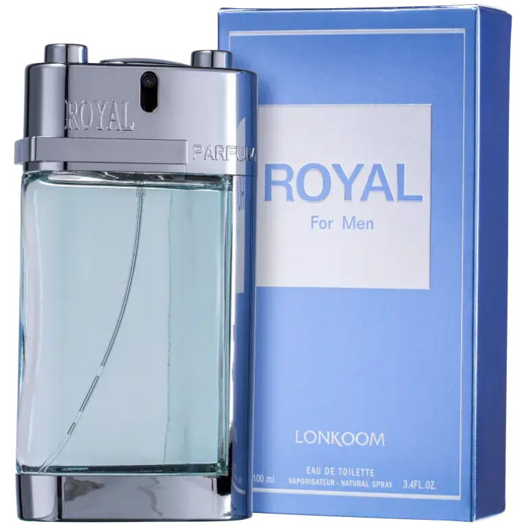 Perfume Masculino Royal For Men Lonkoom Eau de Toilette 100ml - Imagem 2