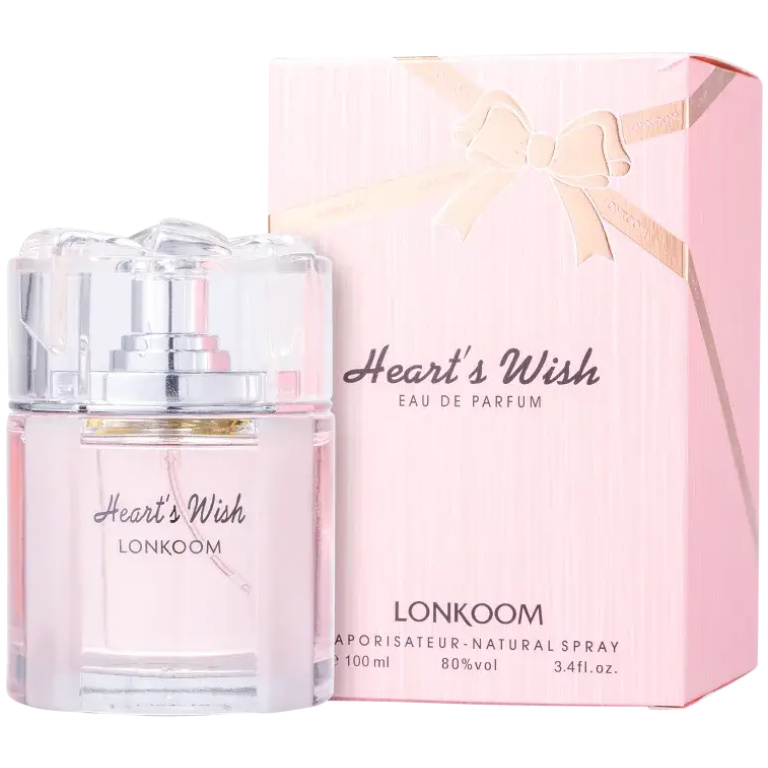 Perfume Feminino Heart’s Wish Lonkoom Eau de Parfum 100ml - Imagem 2