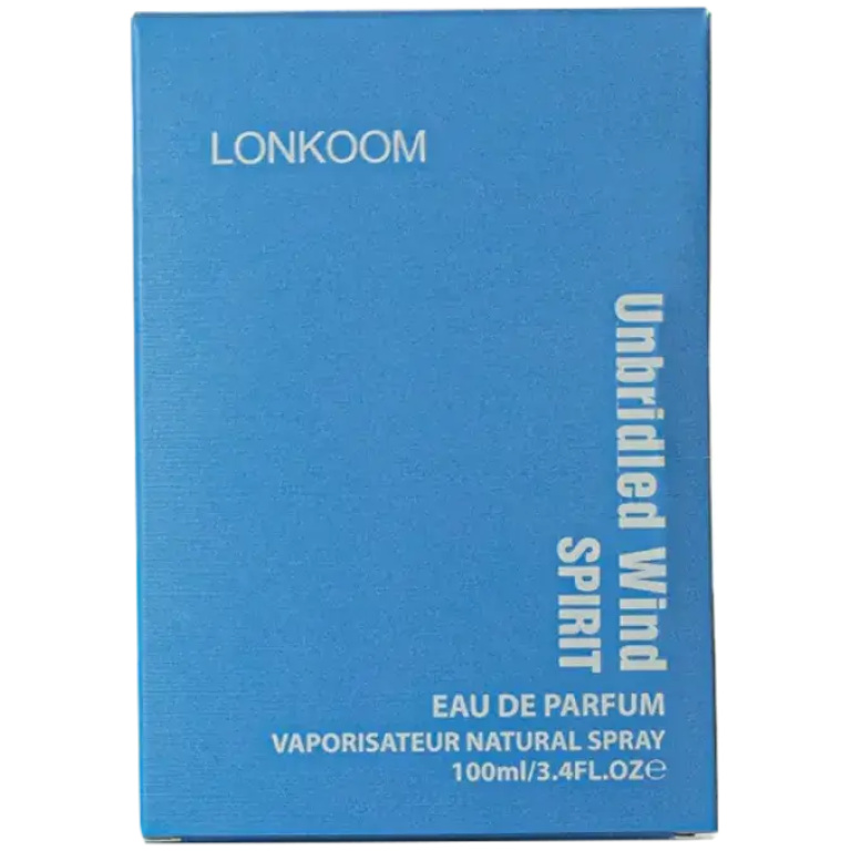 Perfume Masculino Unbridled Wind Spirit Lonkoom Eau de Toilette 100ml - Imagem 2
