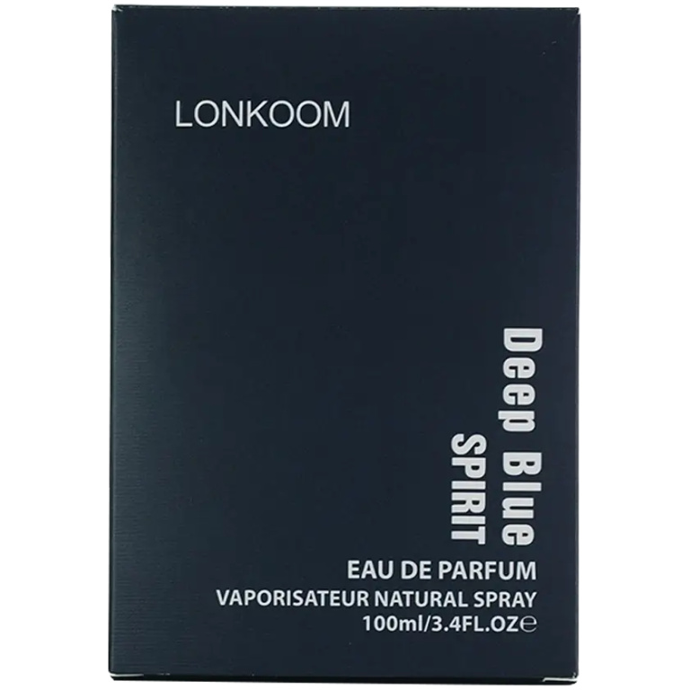 Perfume Masculino Spirit Deep Blue Lonkoom Eau de Toilette 100ml - Imagem 2