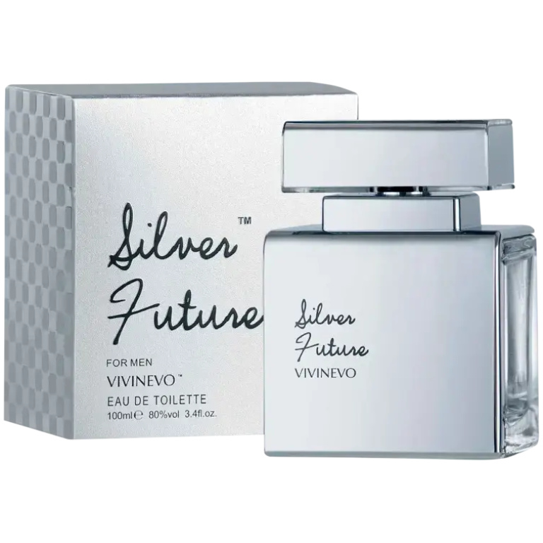 Perfume Masculino Silver Future Vivinevo Eau de Toilette 100ml - Imagem 2