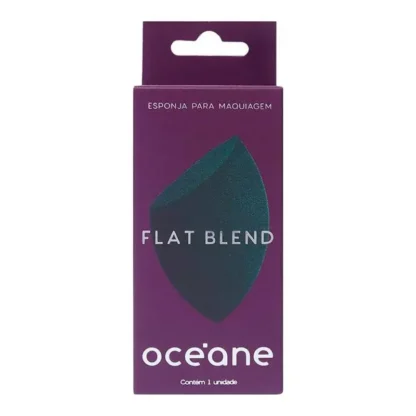 Esponja de Maquiagem Flat Blend Verde Océane - Imagem 2