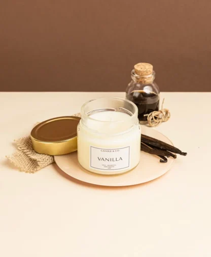Vela Perfumada Vanilla Candle & Co. 140g - Imagem 2