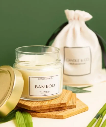 Vela Perfumada Bamboo Candle & Co. 140g