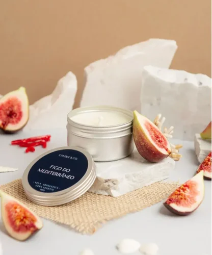 Vela Perfumada Figo do Mediterrâneo Candle & Co. 90g
