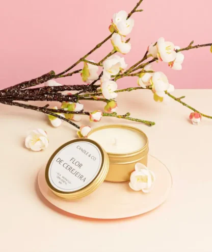 Vela Perfumada Flor de Cerejeira Candle & Co. 90g
