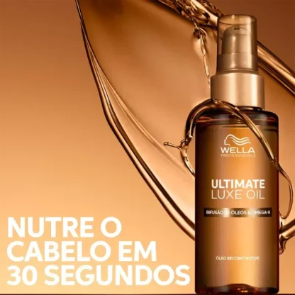 Óleo Capilar Ultimate Luxe Oil Wella Professionals 100ml - Imagem 2