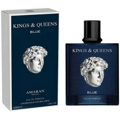 Perfume Masculino Árabe Blue Kings & Queens Amaran Eau de Parfum 100ml - Imagem 2