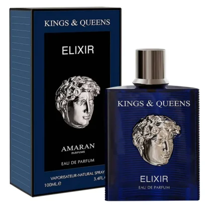 Perfume Masculino Árabe Elixir Kings & Queens Amaran Eau de Parfum 100ml - Imagem 2