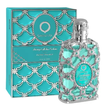 Perfume Compartilhável Árabe Exclusive Azure Fantasy Orientica Extrait de Parfum 80ml - Imagem 2