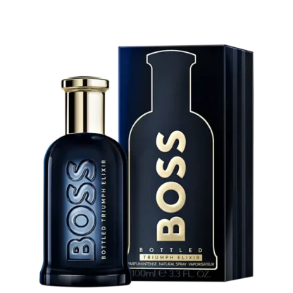 Perfume Masculino Bottled Triumph Elixir Boss Parfum Intense - Imagem 2