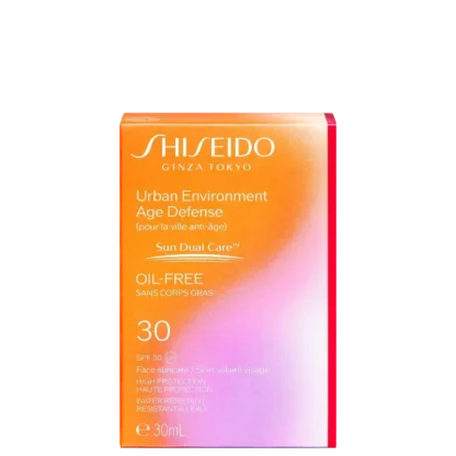 Protetor Solar Facial Urban Environment Age Defense Oil-Free SPF30 Shiseido 30ml - Imagem 2