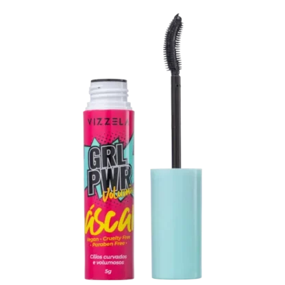 Máscara para Cílios Girl Power Preta Vizzela 5g