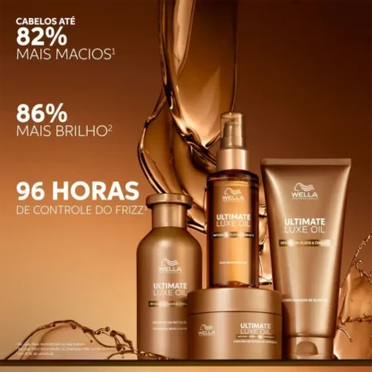 Condicionador Ultimate Luxe Oil Wella Professionals 200ml - Imagem 3