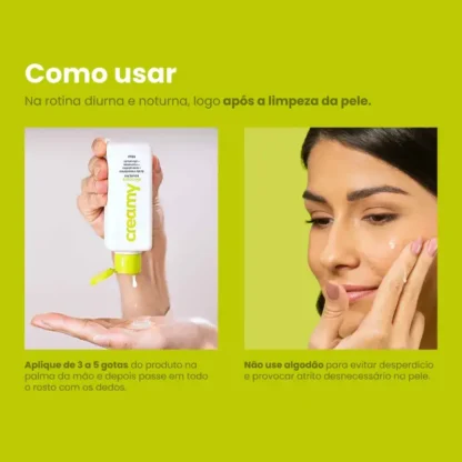 Tônico Facial Ácido Tranexâmico Solução Creamy 90ml - Imagem 4