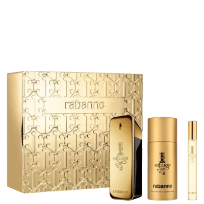 Kit Masculino 1 Million Paco Rabanne Eau de Toilette 100ml