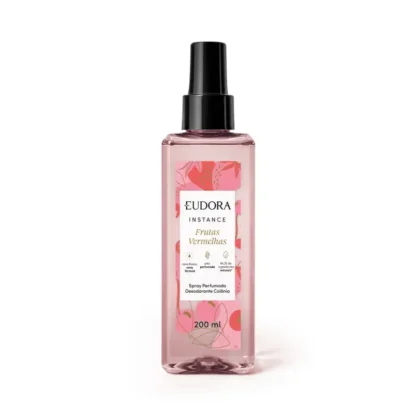 Spray Perfumado Frutas Vermelhas Instance Eudora 200ml