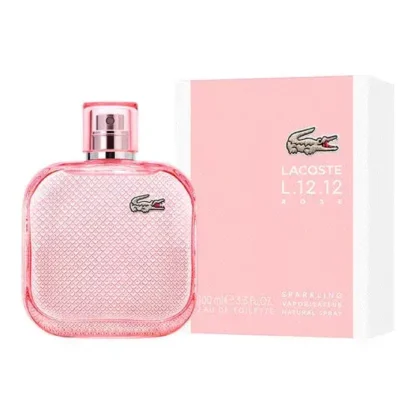 Perfume Feminino L.12.12 Rose Sparkling Lacoste Eau de Toilette - Imagem 2