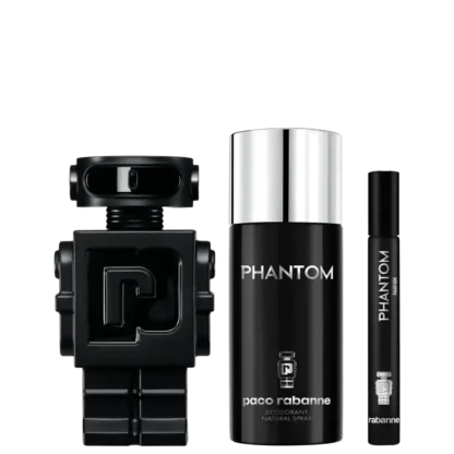 Kit Masculino Phantom Rabanne PARFUM 100ml - Imagem 2