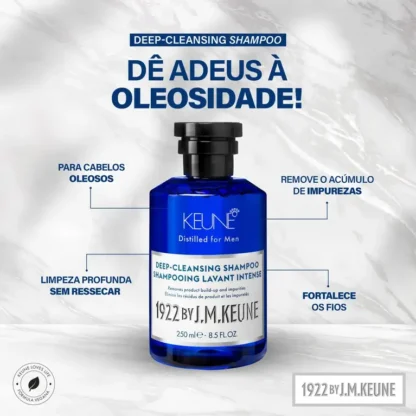 Shampoo Deep-Cleansing 1922 BY J. M. Keune 250ml - Imagem 2