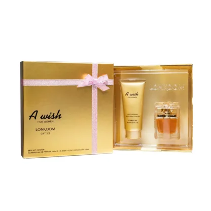 Kit Feminino A Wish Lonkoom Eau de Parfum 100ml - Imagem 2