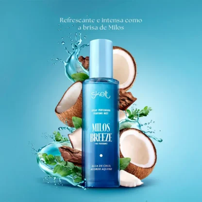 Perfume Mist Spray Corporal Milos Breeze Skelt 100ml