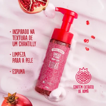 Chantilly de Banho Sabonete Líquido Romã L'Occitane Au Brésil 175ml - Imagem 2