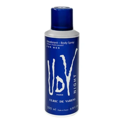 Body Spray Masculino Night Ulric de Varens UDV 200ml