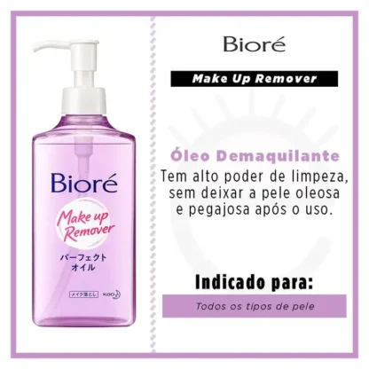 Óleo Demaquilante Make Up Remover Bioré 230ml - Imagem 2