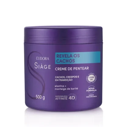 Creme Para Pentear Revela Os Cachos Siàge Eudora 500g