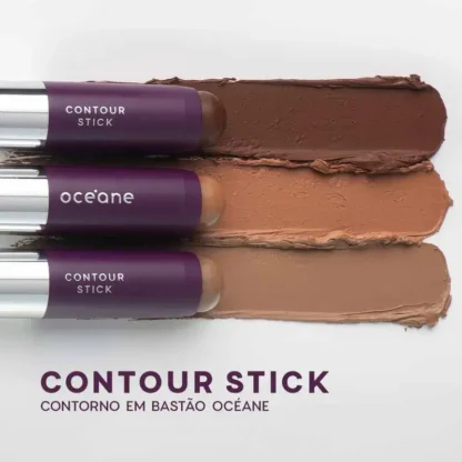Contorno em Bastão Contour Stick Coffee Océane Purple - Imagem 2