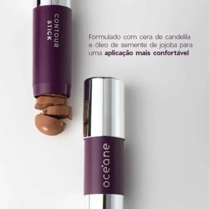 Contorno em Bastão Contour Stick Coffee Océane Purple - Imagem 5