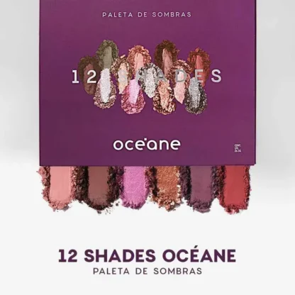 Paleta de Sombras 12 Shades Océane Purple