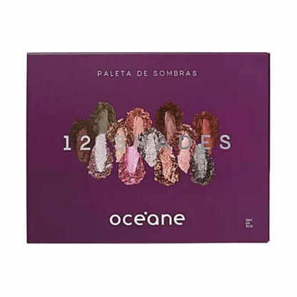Paleta de Sombras 12 Shades Océane Purple - Imagem 5
