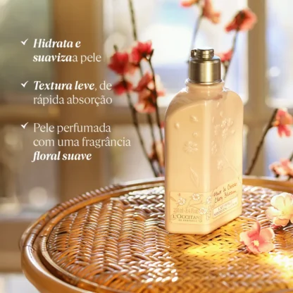 Loção Hidratante Corporal Flor de Cerejeira L'Occitane En Provence 250ml - Imagem 2