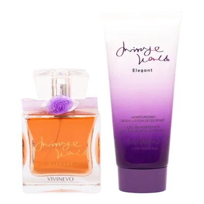 Kit Feminino Vivinevo Mirage World ELEGANT Lonkoom Eau de Parfum 100ml - Imagem 2