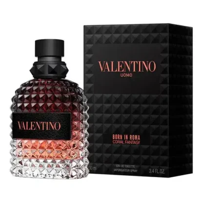 Perfume Masculino Uomo Born in Roma Coral Fantasy Valentino Eau de Toilette - Imagem 2