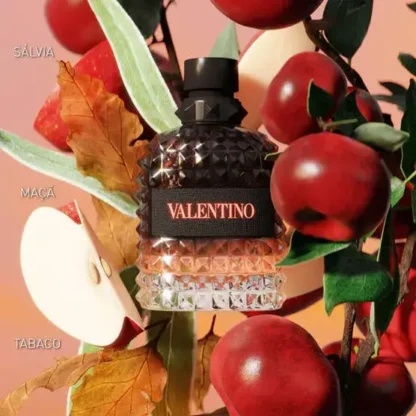 Perfume Masculino Uomo Born in Roma Coral Fantasy Valentino Eau de Toilette - Imagem 3
