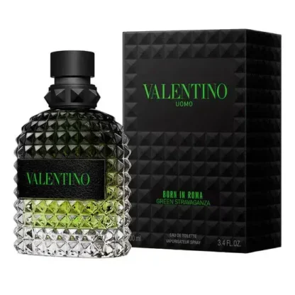 Perfume Masculino Uomo Born in Roma Green Stravaganza Valentino Eau de Toilette - Imagem 2