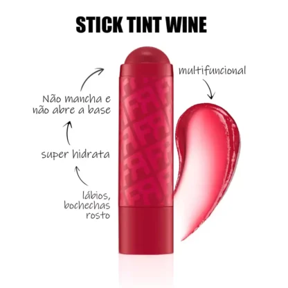 Stick Tint Balm Wine Fran By Franciny Ehlke 6,3g - Imagem 2