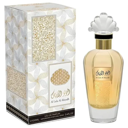 Perfume Feminino Árabe Al Lulu Al Abiyedh Sahari Eau de Parfum 100ml - Imagem 2