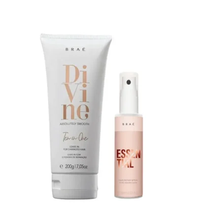 Kit Mini Essential 60ml + Leave-in Ten in one Divine 200g Braé