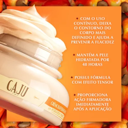 Creme Hidratante Firmador Caju L'Occitane Au Brésil 200ml - Imagem 2